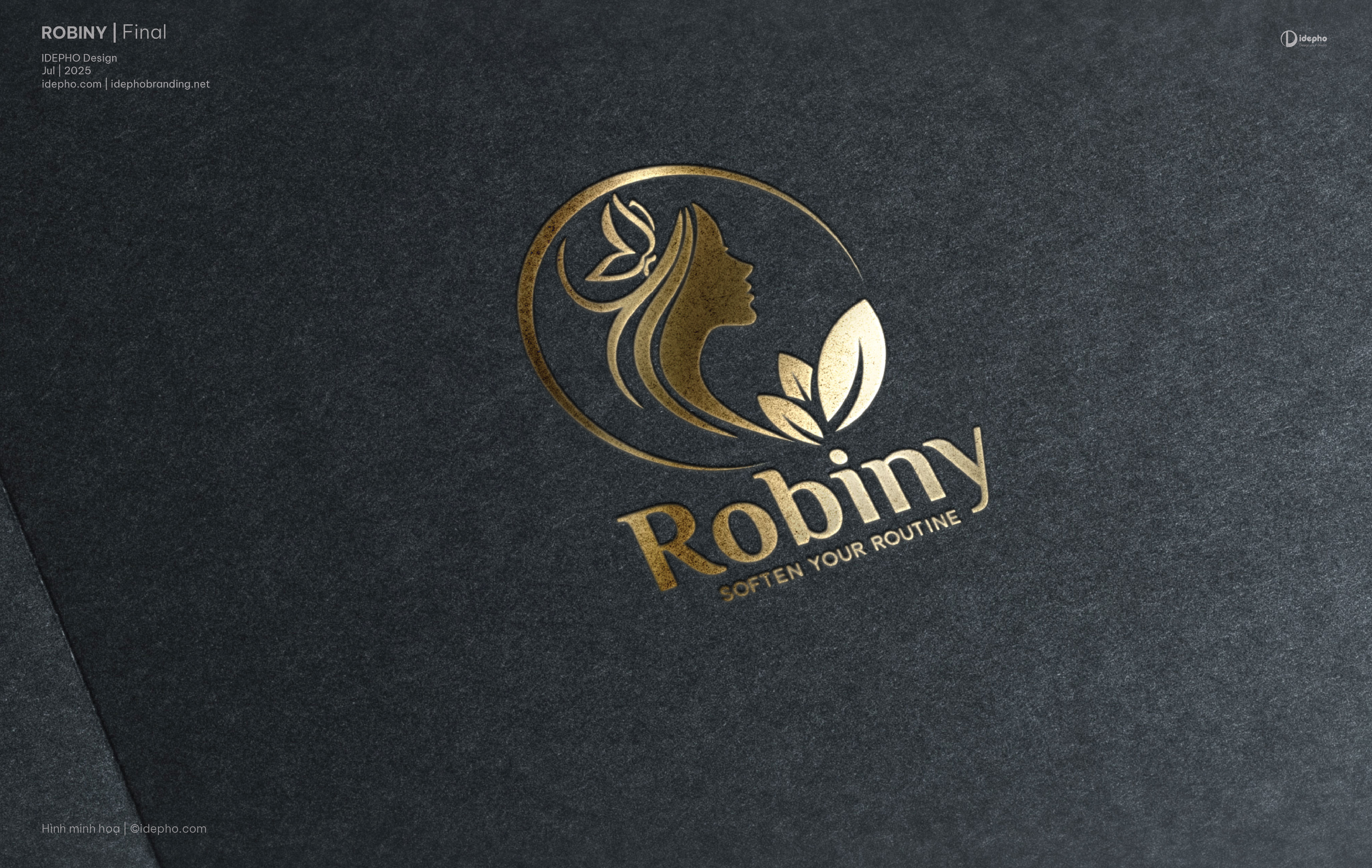 thiet ke logo robiny