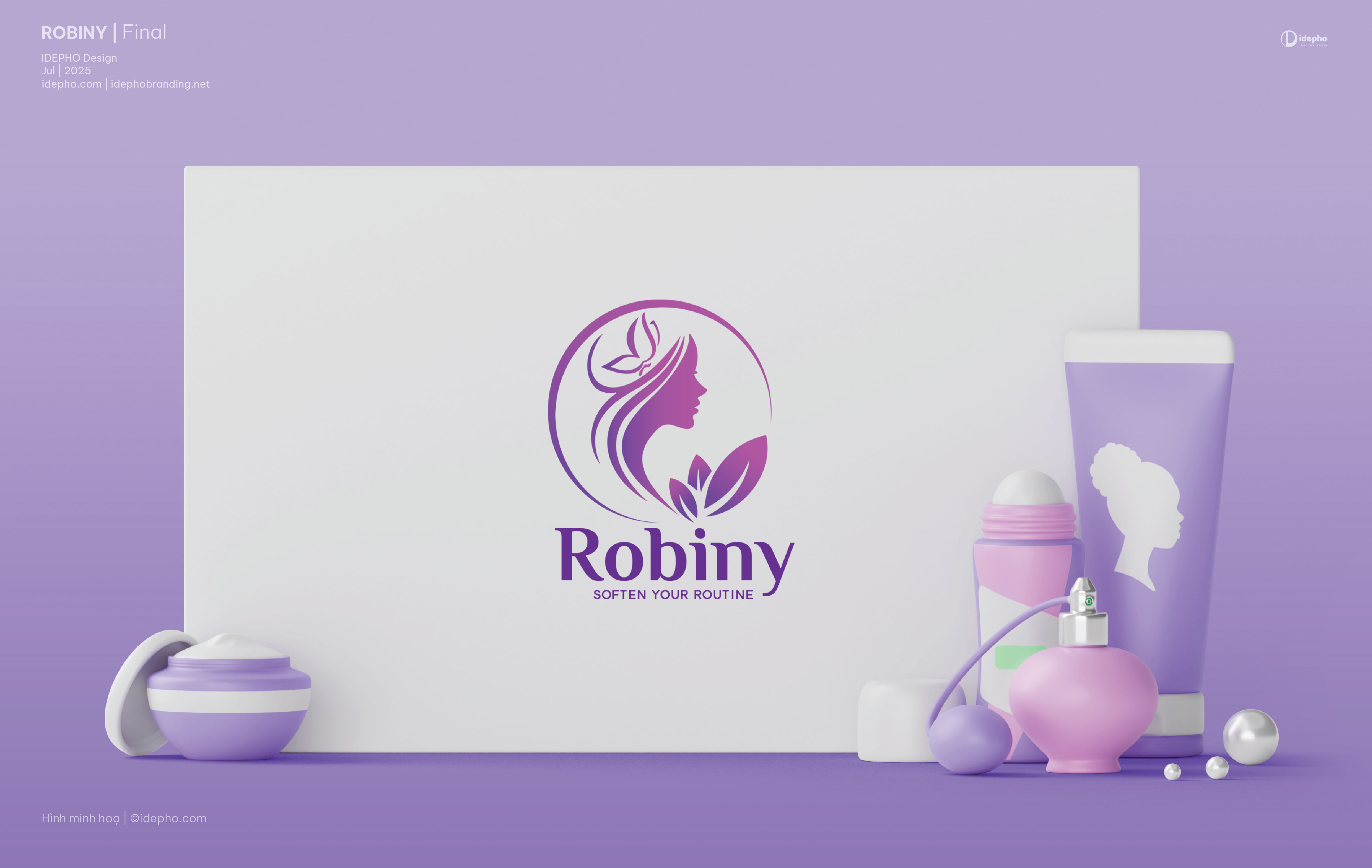 thiet ke logo robiny