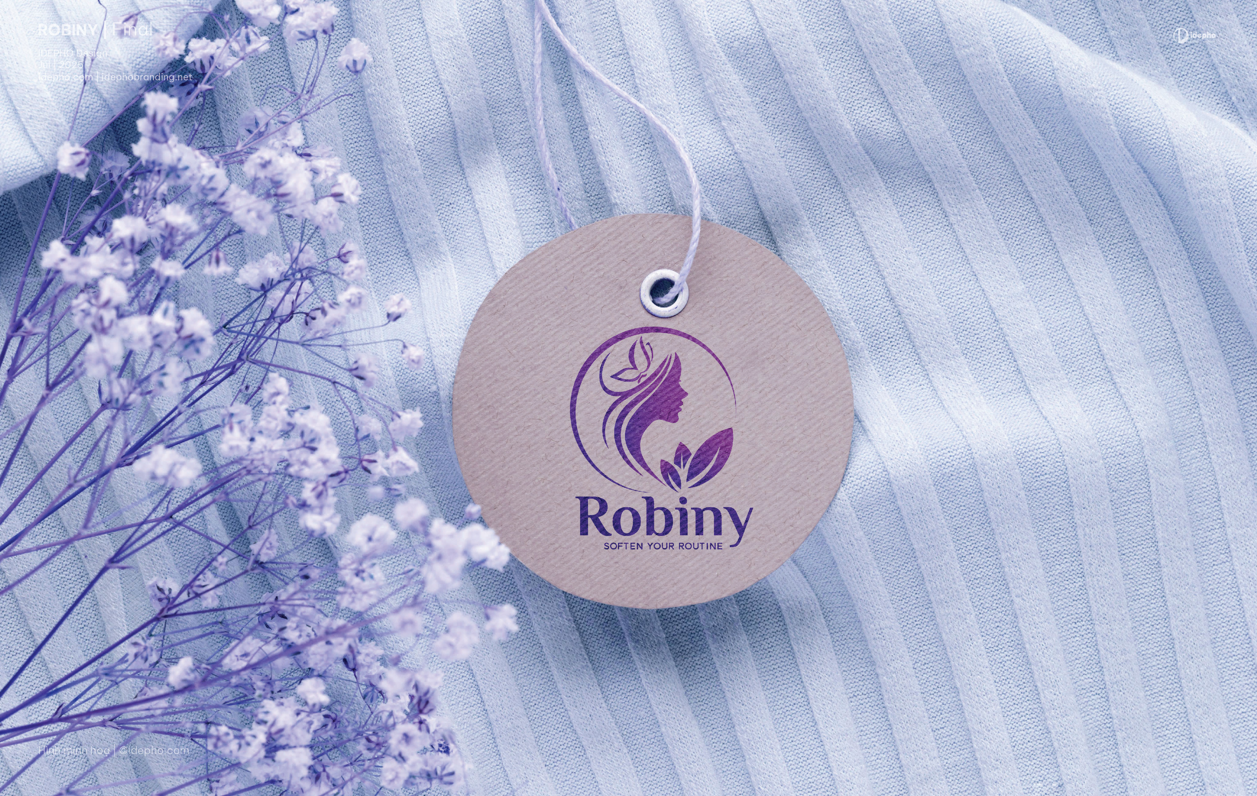 thiet ke logo robiny