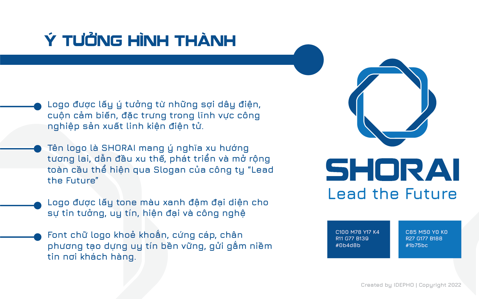 thiết kế logo kỹ thuật điện tử shorai