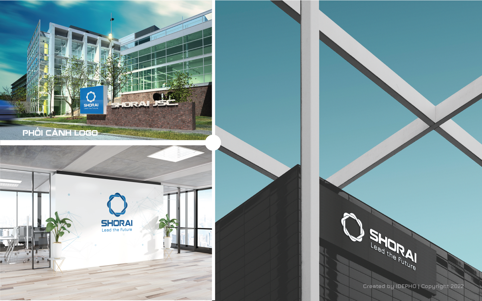 thiết kế logo kỹ thuật điện tử shorai