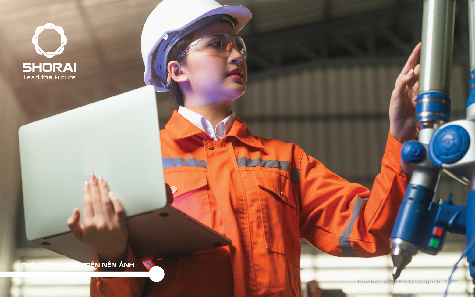 thiết kế logo kỹ thuật điện tử shorai