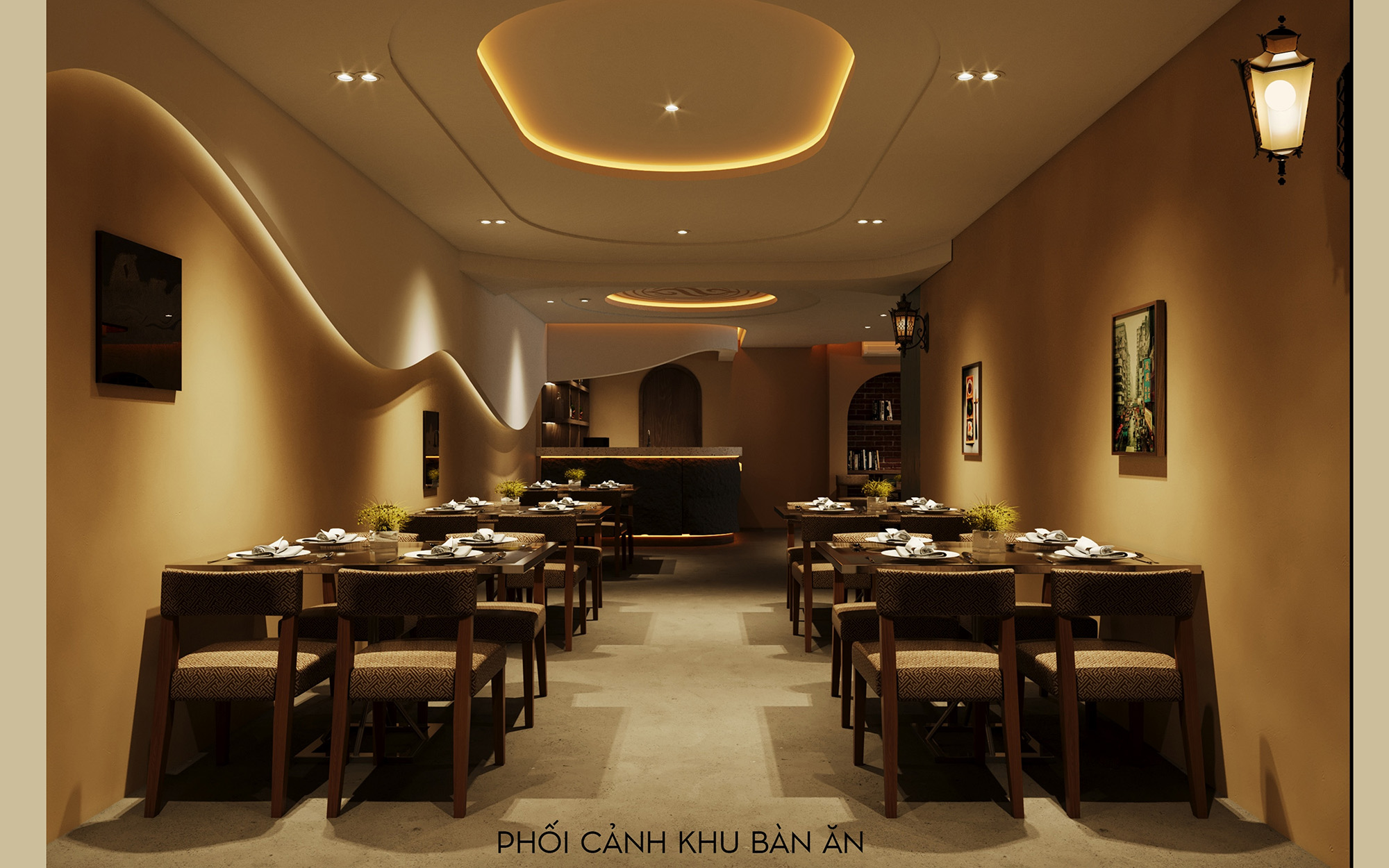 dự án thiết kế sense food lab