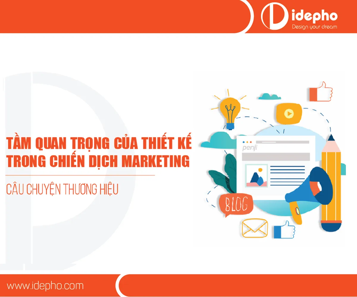 Tầm quan trọng của thiết kế trong những chiến dịch Marketing