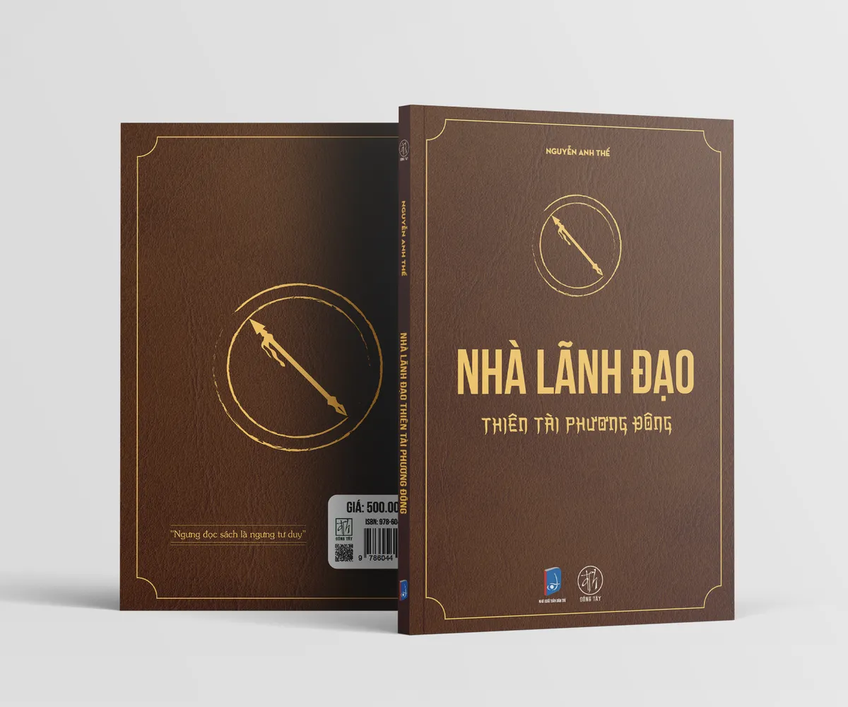 Thiết kế bìa sách Nhà Lãnh Đạo Thiên Tài Phương Đông - Nguyễn Anh Thế