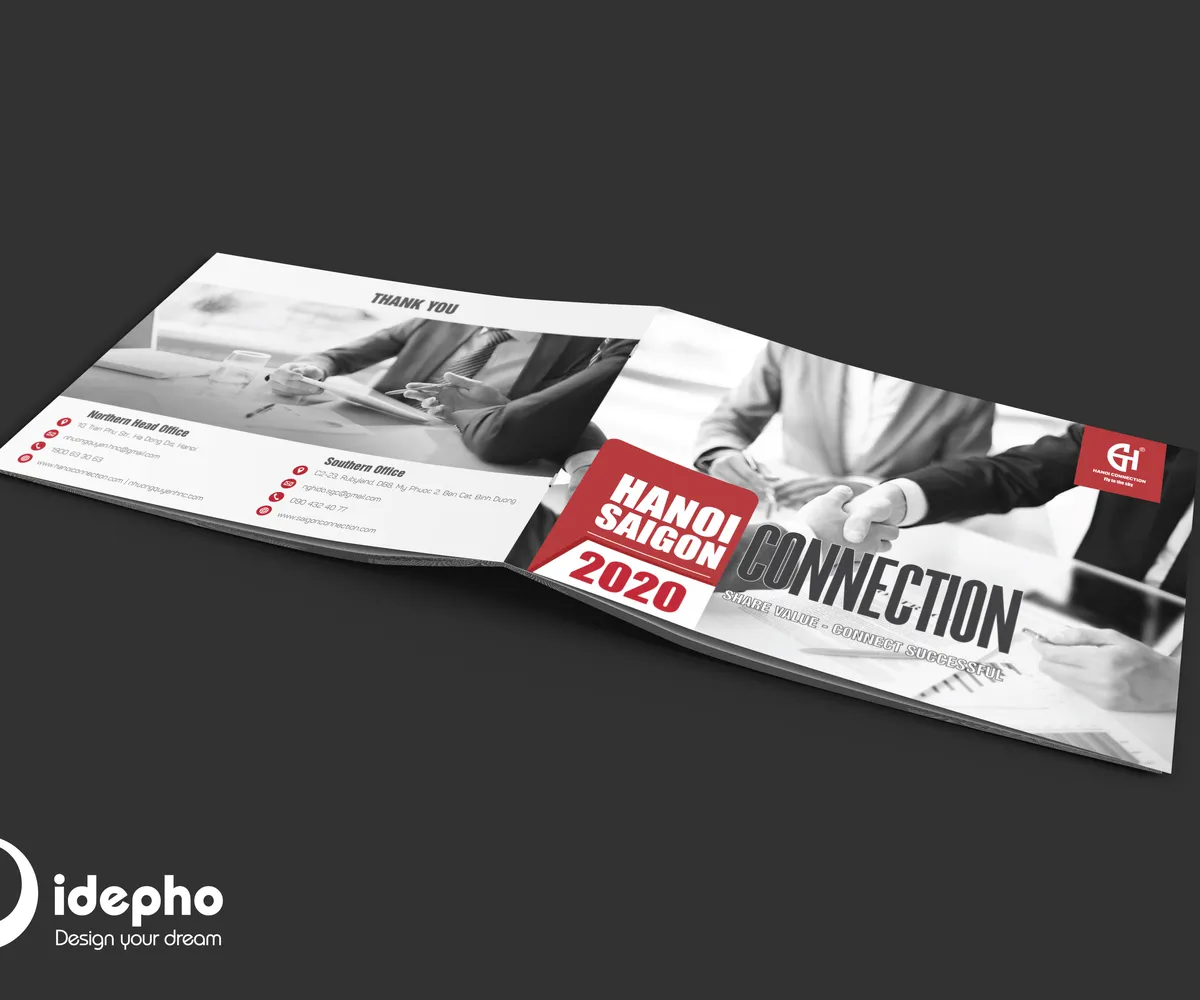 Thiết kế Profile doanh nghiệp Nhượng quyền Hanoi Connection