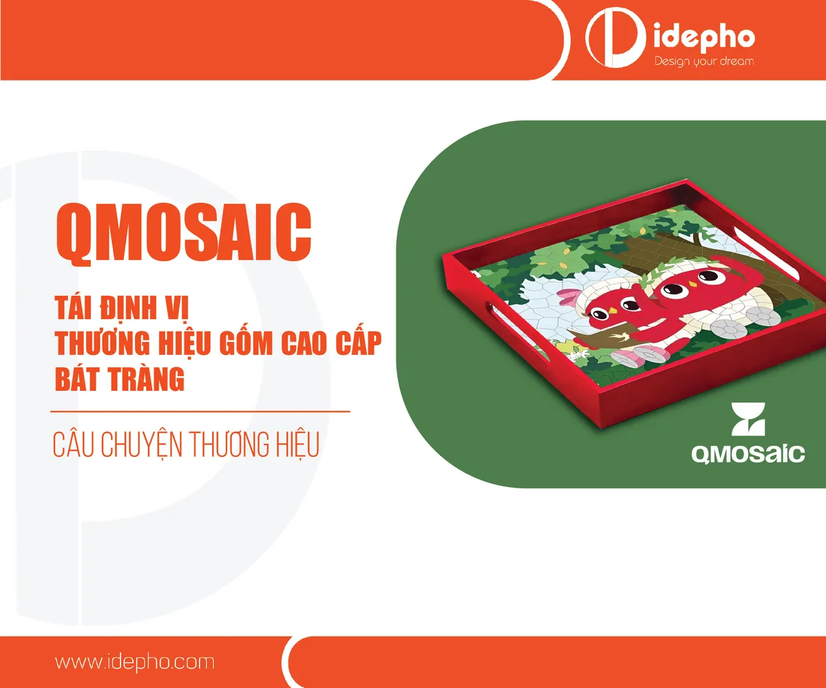 QMosaic - Tái Định Vị Thương Hiệu Gốm Mosaic Cao Cấp Bát Tràng