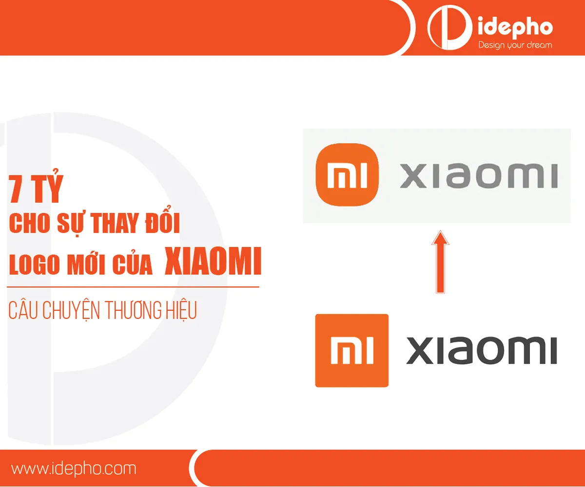 7 tỷ cho nhận diện logo mới của Xiaomi