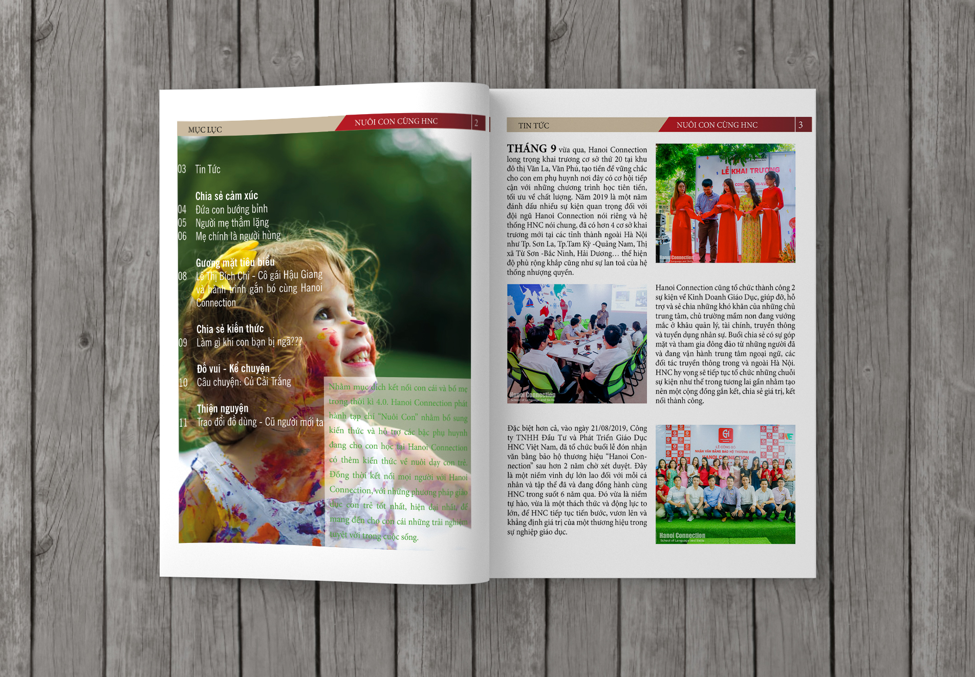 thiết kế tạp chí