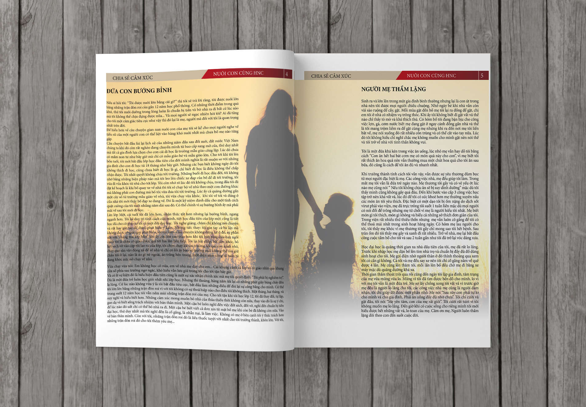 thiết kế tạp chí