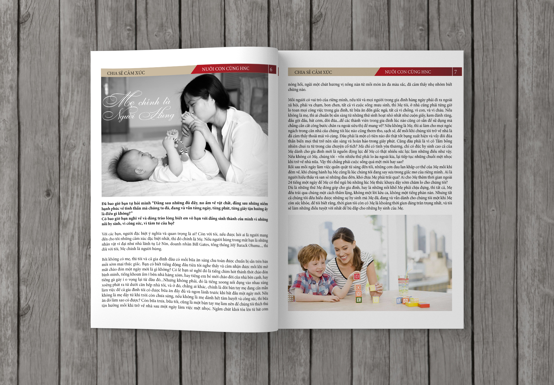 thiết kế tạp chí