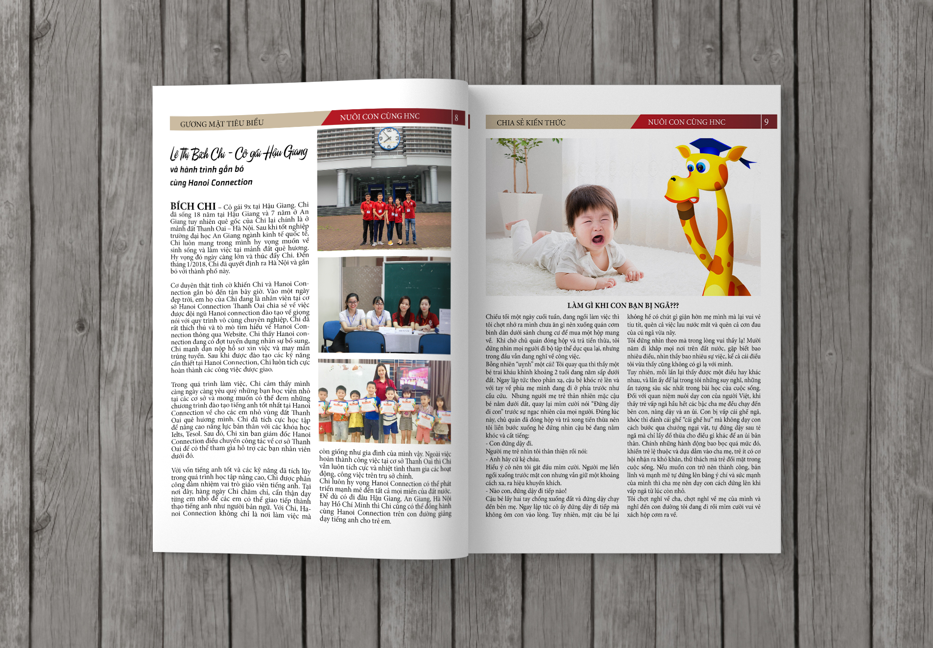 thiết kế tạp chí