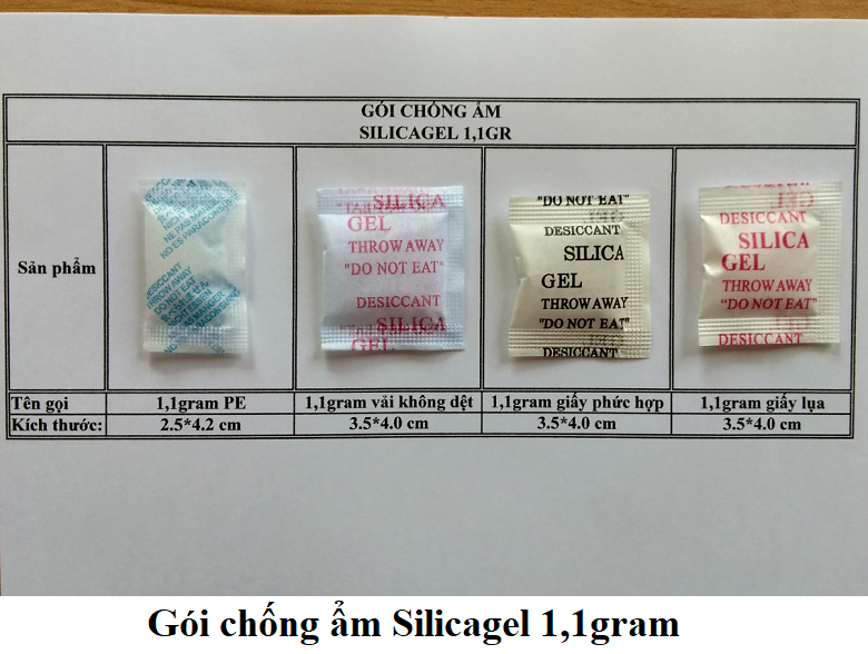 BÁN GÓI HÚT ẨM CHO NGÀNH MAY MẶC