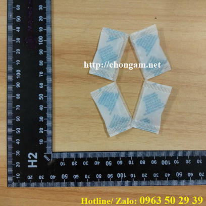 TÚI HÚT ẨM SILICA GEL 1,1GR- NHỎ TÚI HÚT ẨM SILICA GEL 1,1GR- NHỎ