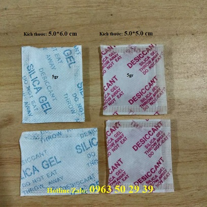 TÚI HÚT ẨM SILICAGEL 5GR TÚI HÚT ẨM SILICAGEL 5GR