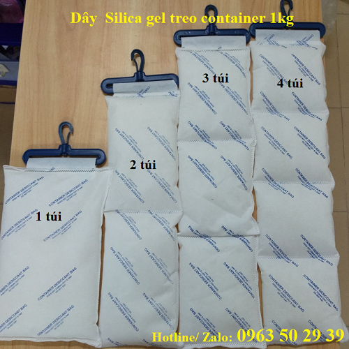DÂY TREO CONTAINER SILICAGEL 1KG DÂY TREO CONTAINER SILICAGEL 1KG
