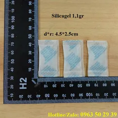 TÚI HÚT ẨM SILICA GEL 1,1 GR- NHỎ