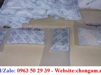 HẠT CHỐNG ẨM SILICA GEL 1.1g, 10g, 50g, 100g, 1000g, 2000g ,  TÍNH GIÁ SỈ CHO KHÁCH