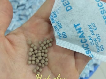 TÚI HÚT ẨM CLAY DESICCANT 2GR, 3GR, 5GR, 10,GR 20GR, 30GR, 50GR