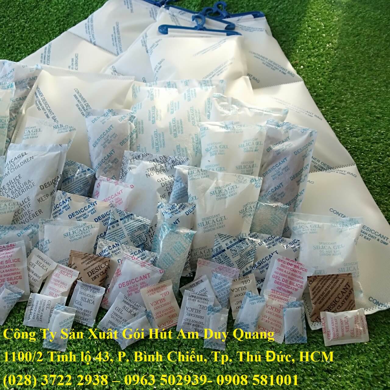 BÁN GÓI HÚT ẨM CHO NGÀNH MAY MẶC