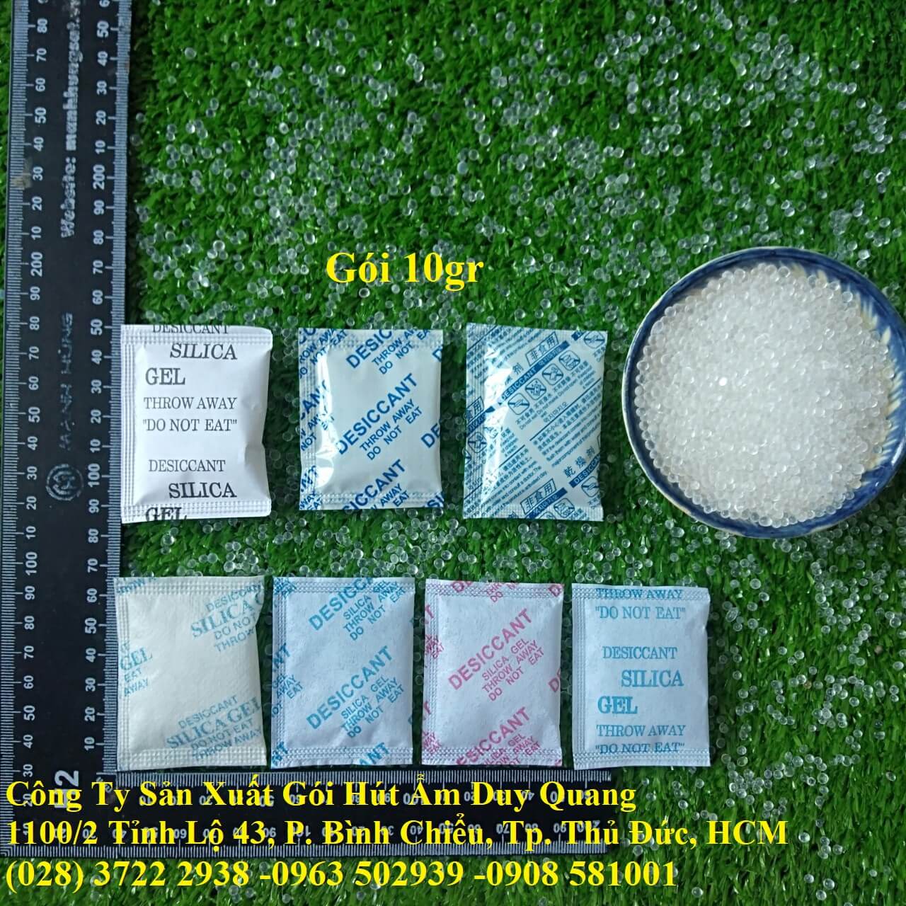 CUNG CẤP GÓI CHỐNG ẨM XANH, TRẮNG CÁC LOẠI