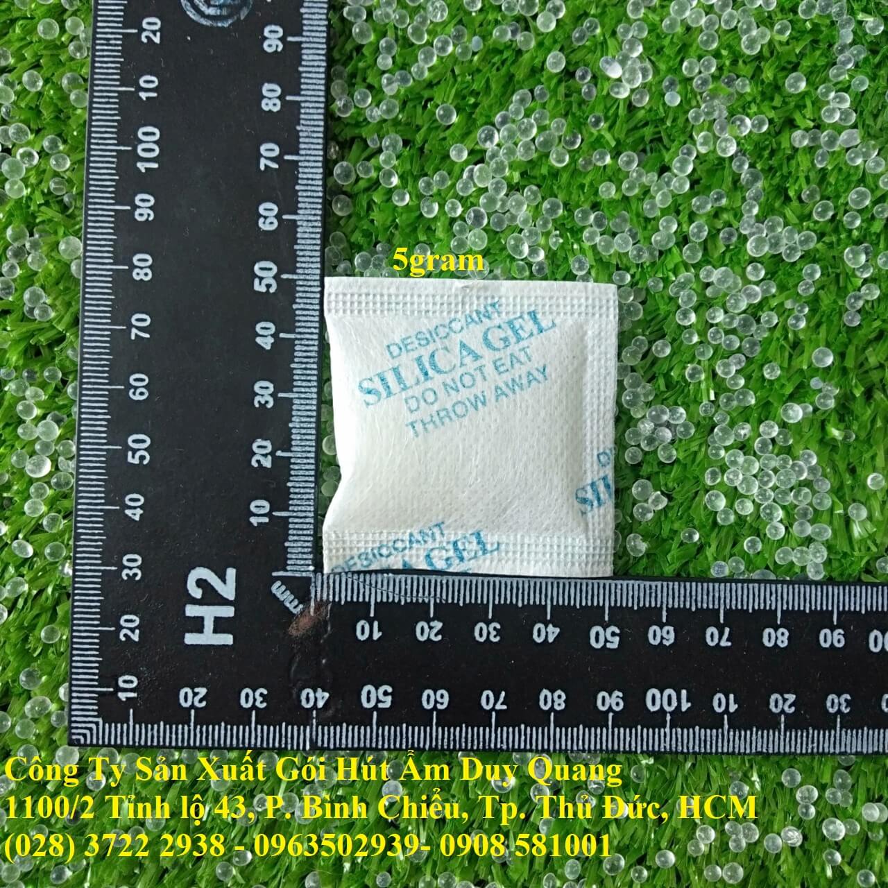 TÚI HÚT ẨM SILICAGEL 5 GRAM