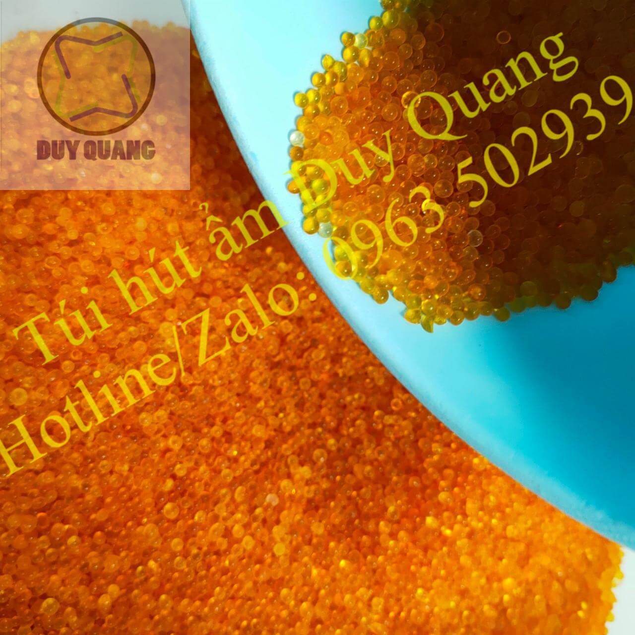 HẠT CHỐNG ẨM SILICA GEL MÀU CAM