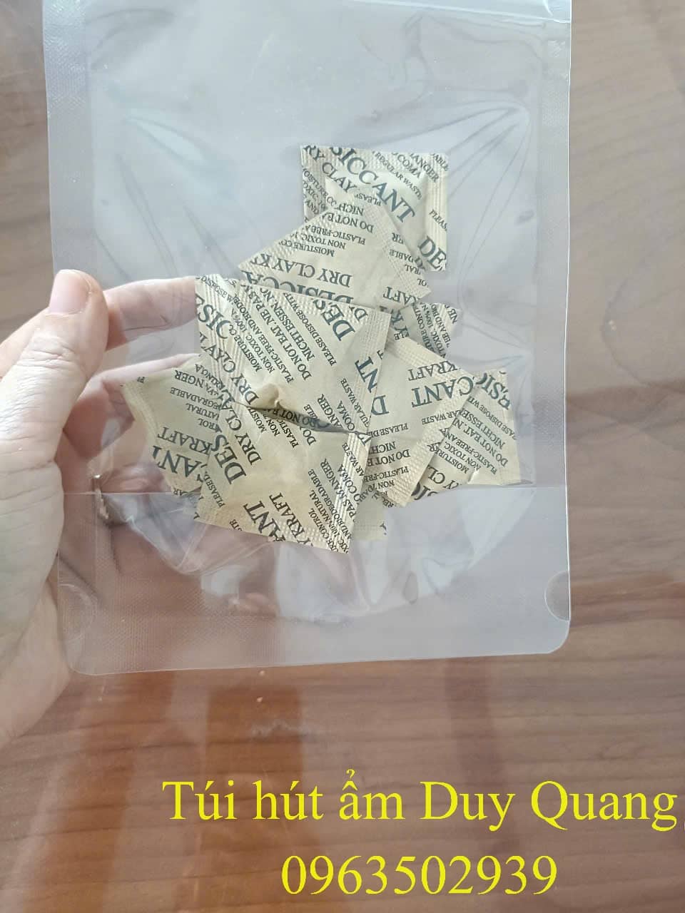 Túi hút ẩm Clay Desiccant Kraft 2gr