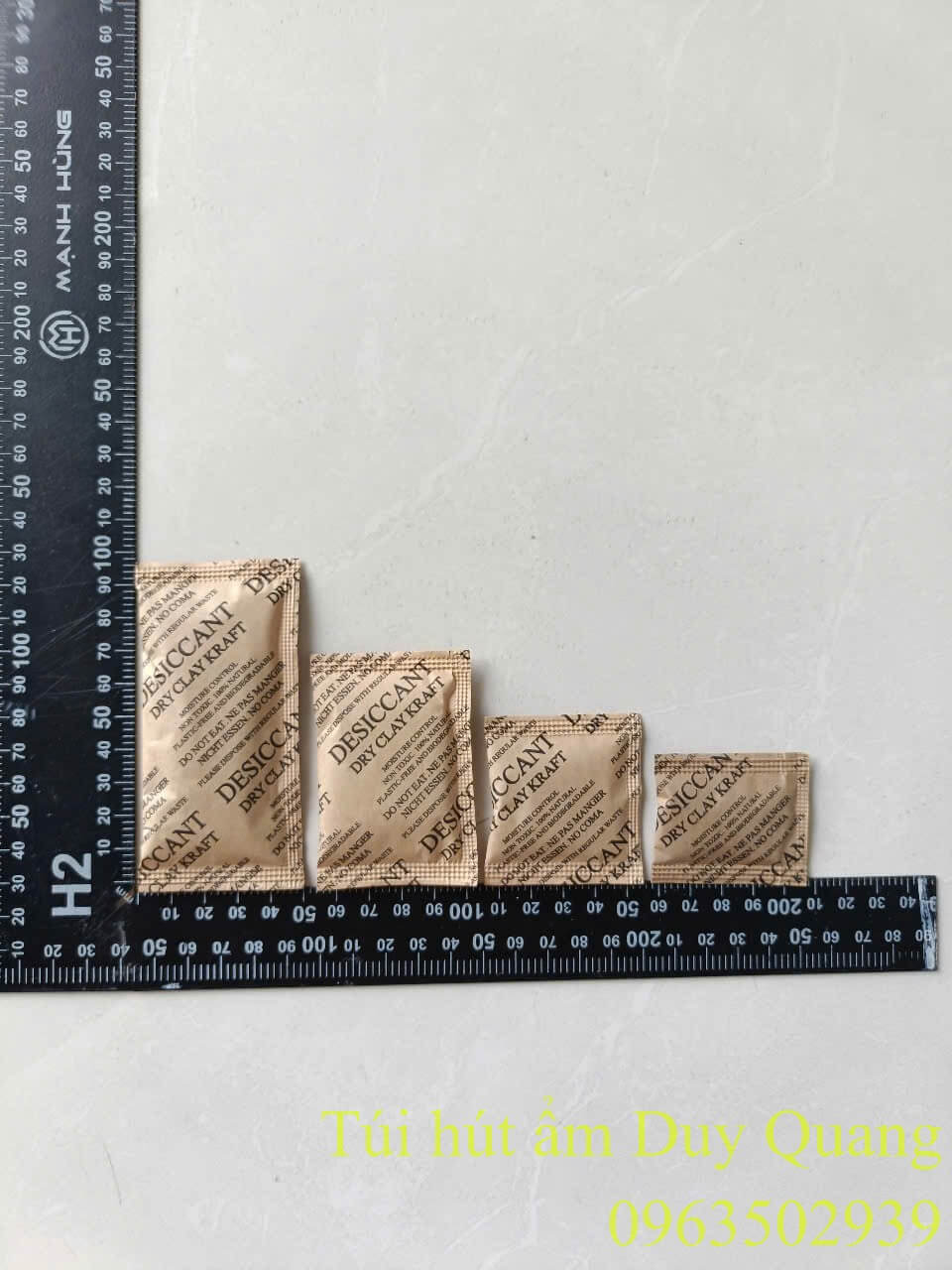 Túi hút ẩm Clay Desiccant 2gr, 3gr, 5gr, 10gr, 20gr, 30gr, 50gr