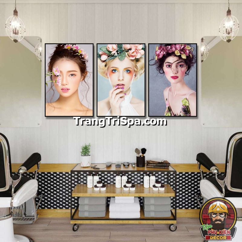 Bộ tranh trang trí tiệm trang điểm với thiết kế độc quyền, hot trend và hiện đại Bộ tranh trang trí tiệm trang điểm với thiết kế độc quyền, hot trend và hiện đại