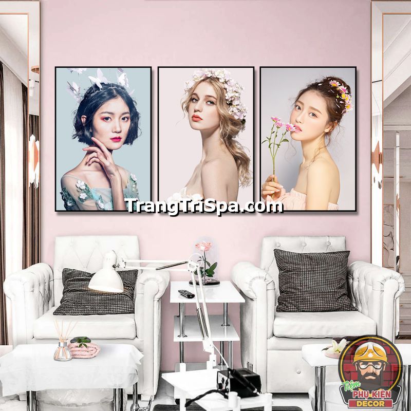 Bộ tranh trang trí tiệm trang điểm với thiết kế độc quyền, hot trend và hiện đại Bộ tranh trang trí tiệm trang điểm với thiết kế độc quyền, hot trend và hiện đại