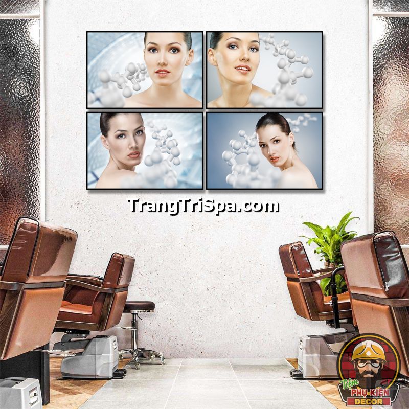 Hình ảnh mẫu tranh trang trí tiệm chăm sóc da với hình ảnh bắt mắt Hình ảnh mẫu tranh trang trí tiệm chăm sóc da với hình ảnh bắt mắt