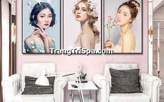 Tranh Canvas Treo Tường Trang Trí Tiệm Trang Điểm, Tiệm Makeup  Ấn Tượng