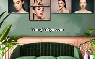 Tranh Canvas Treo Tường Trang Trí Tiệm Trang Điểm, Tiệm Makeup  Ấn Tượng