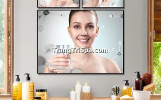 Tranh treo tường chăm sóc da: Nâng tầm trải nghiệm không gian làm đẹp của Bạn