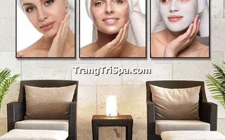 Tranh treo tường chăm sóc da: Nâng tầm trải nghiệm không gian làm đẹp của Bạn