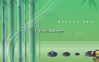 Mẫu Tranh Dán Tường Spa Kết Hợp Phong Cảnh Thiên Nhiên Tạo Sự Thẩm Mỹ Cao 