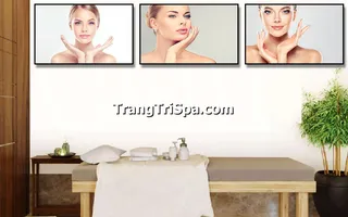 Tranh treo tường chăm sóc da: Nâng tầm trải nghiệm không gian làm đẹp của Bạn