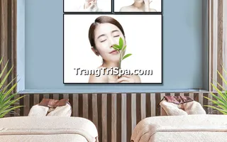 Tranh treo tường chăm sóc da: Nâng tầm trải nghiệm không gian làm đẹp của Bạn