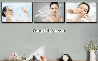 Tranh treo tường chăm sóc da: Nâng tầm trải nghiệm không gian làm đẹp của Bạn