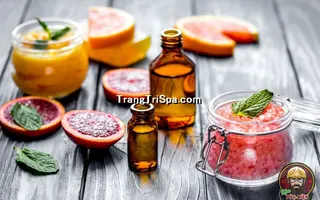 Mẫu Tranh Dán Tường 3D Tiệm Spa Kết Hợp Thảo Mộc Thể Hiện Sự Sang Trọng Và Đẳng Cấp Thẩm Mỹ 