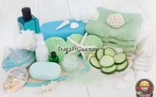 Mẫu Tranh Dán Tường 3D Tiệm Spa Kết Hợp Thảo Mộc Thể Hiện Sự Sang Trọng Và Đẳng Cấp Thẩm Mỹ 