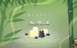 Mẫu Tranh Dán Tường Spa Kết Hợp Phong Cảnh Thiên Nhiên Tạo Sự Thẩm Mỹ Cao 