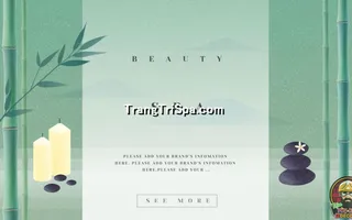 Mẫu Tranh Dán Tường Spa Kết Hợp Phong Cảnh Thiên Nhiên Tạo Sự Thẩm Mỹ Cao 