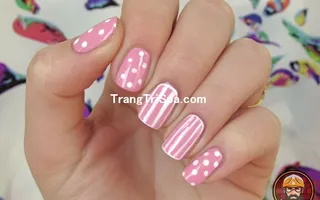 Mẫu Trang Trí Tiệm Nails Bằng Tranh Treo Tường, Dán Tường Và Dán Kính Với Màu Sắc Vô Cùng Ấn Tượng, Nổi Bật 