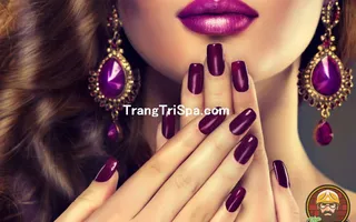 Mẫu Trang Trí Tiệm Nails Bằng Tranh Treo Tường, Dán Tường Và Dán Kính Với Màu Sắc Vô Cùng Ấn Tượng, Nổi Bật 