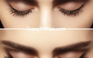 Tổng Hợp Tranh Tiệm Nối Mi - Phun Xăm Chân Mày Bằng Tranh Treo Tường, Dán Tường Và Dán Kính Phong Cách Đương Đại 