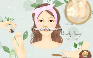 Mẫu Tranh Dán Tường Spa Kết Hợp Phong Cảnh Thiên Nhiên Tạo Sự Thẩm Mỹ Cao 