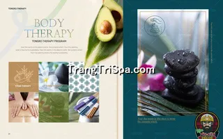 Mẫu Tranh Dán Tường Spa Kết Hợp Phong Cảnh Thiên Nhiên Tạo Sự Thẩm Mỹ Cao 