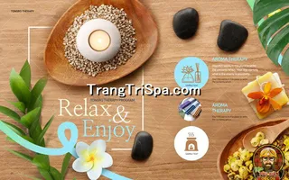 Mẫu Tranh Dán Tường Spa Kết Hợp Phong Cảnh Thiên Nhiên Tạo Sự Thẩm Mỹ Cao 